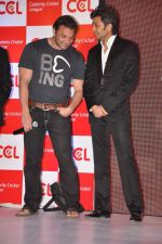 Sohail Khan, Ritesh Deshmukh at CCL team launch in Novotel, Mumbai on 19th Oct 2012 (79).JPG