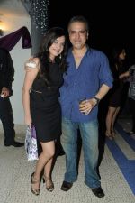 Amy Billimoria  with Ravi Bhel at designer Amy Billimoria_s birthday bash in Mumbai on 24th Oct 2012.JPG