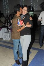 Capt Nair with Tulip Joshi at designer Amy Billimoria_s birthday bash in Mumbai on 24th Oct 2012.JPG