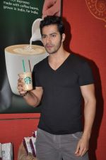 Varun Dhawan at Student of the year launch Starbucks new shop in Mumbai on 24th Oct 2012 (120).JPG