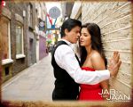 Shah Rukh Khan romancing Katrina Kaif in Jab Tak Hai Jaan