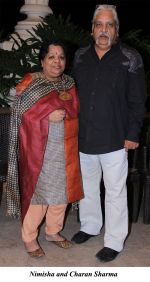 Nimisha and Charan Sharma at Cake Mixing Celebrations at Hotel Meluha the fern.jpg