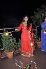 Rakhi Sawant celeberates Diwali with family in Andheri, Mumbai on 11th Nov 2012 (36).JPG