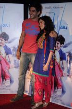 Kartik Tiwari, Nushrat Bharucha at Akashvani film trailer launch in Cinemax, Mumbai on 5th Dec 2012 (56).JPG
