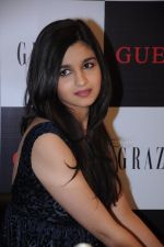 Alia Bhatt unveils Grazia Party edition in Guess, Mumbai on 6th Dec 2012 (16).JPG