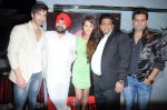 Daler Mehndi, Sara Khan, Paras Chhabra at the launch of Sara Khan_s production House Louise Multimedia Pvt Ltd with the announcement of her film A capsule of love on 8th Dec 2012 (40).JPG