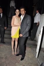 Genelia, Ritesh Deshmukh at Yuvraj Singh_s birthday bash in Mumbai on 12th Dec 2012 (22).JPG