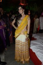 Nishka Lulla at Durga jasraj_s daughter Avani_s wedding reception with Puneet in Mumbai on 16th Dec 2012 (4).JPG