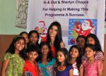 Sherlyn Chopra First Indian Playboy Cover Girl turns Santa for street kids of The Ray of Hope NGO in Mumbai on 16th Dec 2012 (6).JPG
