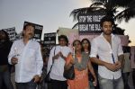 Jackky Bhagnani leads protest for Delhi rape incident in  Carter Road, Mumbai on 22nd Dec 2012(54).JPG