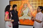 vicky batra, Surbhi Shukla at Bharat Tripathi_s exhibition in Mumbai on 25th Dec 2012 (31).JPG