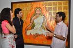 vicky batra, Surbhi Shukla at Bharat Tripathi_s exhibition in Mumbai on 25th Dec 2012 (33).JPG