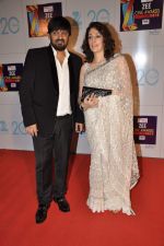 Wajid at Zee Awards red carpet in Mumbai on 6th Jan 2013 (29).JPG