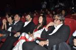 Amitabh Bachchan, Boman Irani, Arshad Warsi, Maria Goretti at the launch of the trailor of Jolly LLB film in PVR, Mumbai on 8th Jan 2013 (26).JPG