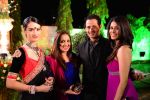 Karishma Modi and manmeet Gulzar, Munisha Khatwani, Kishwar Merchant at Vivian Dsena and Vahbbiz Dorabjee Marriage in Mumbai on 8th Jan 2013 (2).jpg