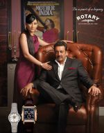 Sanjay Dutt and Manyata Dutt in Rotary Watch Ad.jpg