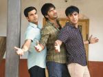 Raj Kumar Yadav, Sushant Singh Rajput and Amit Sadh in Koi Po Che.jpg