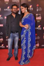 Neetu Chandra at Screen Awards red carpet in Mumbai on 12th Jan 2013 (202).JPG
