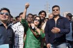 Nagma at kite flying competition hosted by MLA Aslam Sheikh in Malad, Mumbai on 14th Jan 2013 (25).JPG