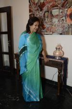 Queen of Jaipur Vidya Ji at Hacienda art gallery to launch silver exhibition in Kalaghoda, Mumbai on 16th Jan 2013 (32).JPG