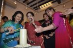 Queen of Jaipur Vidya Ji at Hacienda art gallery to launch silver exhibition in Kalaghoda, Mumbai on 16th Jan 2013 (43).JPG