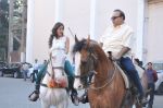 Ileana D Cruz snapped riding horse for Phata Poster Nikla Hero in Mehboob, Mumbai on 24th Jan 2013 (5).JPG