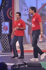 Sachin Tendulkar at NDTV Support My school 9am to 9pm campaign which raised 13.5 crores in Mumbai on 3rd Feb 2013 (5).JPG