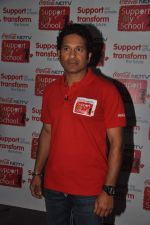 Sachin Tendulkar at NDTV Support My school 9am to 9pm campaign which raised 13.5 crores in Mumbai on 3rd Feb 2013 (55).JPG