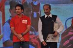 Sachin Tendulkar at NDTV Support My school 9am to 9pm campaign which raised 13.5 crores in Mumbai on 3rd Feb 2013 (64).JPG