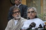 Amitabh Bachchan, Jaya Bachchan pledge their support towards the girl child through Plan India at his home on 9th Feb 2013 (283).JPG