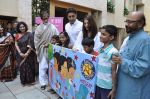 Amitabh Bachchan, Jaya Bachchan, Aishwarya Rai, Abhishek Bachchan pledge their support towards the girl child through Plan India at his home on 9th Feb 2013 (259).JPG
