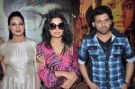 Veena Malik, Rajan Verma, Meera at the music launch of film Zindagi 50 50 in Andheri, Mumbai on 8th Feb 2013 (55).JPG