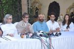 Amitabh Bachchan, Jaya Bachchan, Aishwarya Rai, Abhishek Bachchan pledge their support towards the girl child through Plan India at his home on 9th Feb 2013 (35).JPG