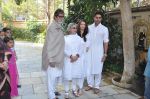 Amitabh Bachchan, Jaya Bachchan, Aishwarya Rai, Abhishek Bachchan pledge their support towards the girl child through Plan India at his home on 9th Feb 2013 (45).JPG