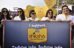 Neha Dhupia, Farah Khan, Huma Qureshi, Arbaaz Khan at Walk for the Love of Shiksha promotions in Mumbai on 12th Feb 2013 (60).JPG