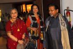 Jaya B Devika Bhojwani Satish Gupta at satish gupta art event in Mumbai on 12th Feb 2013.jpg