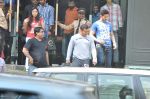 Salman Khan snapped outside Being Human store in Santacruz, Mumbai on 13th Feb 2013 (32).JPG