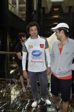 Bobby Deol  at ccl match from hyderabad on 17th Feb 2013 (17).JPG