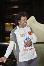 Bobby Deol  at ccl match from hyderabad on 17th Feb 2013 (18).JPG