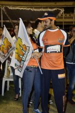 Genelia D Souza, Ritesh Deshmukh at ccl match from hyderabad on 17th Feb 2013 (136).JPG