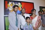 Ritesh Deshmukh inaugurates exhibition of artist Anand Panchal in Mumbai on 19th Feb 2013 (4).JPG