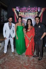 Mahi Gill, Jimmy Shergill, Tusshar Kapoor, Neha Dhupia on location of Nautanki The Comedy Theatre in Mumbai on 21st feb 2013 (47).JPG