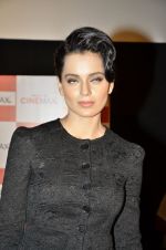 Kangana Ranaut at the theatrical of I Love NY (New Year) was launched on 25th Feb at Cinemax, Versova (119).JPG