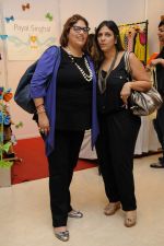 MANDIRA KOIRALA & SUPERNA MOTWANE at Magic Rainbow exhibition in Mumbai on 5th March 2013.JPG