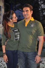 Malaika Arora Khan, Arbaaz Khan at Gillette promotional event in Fort, Mumbai on 8th March 2013 (4).JPG