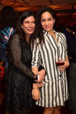 Harmeet Bajaj with Masaba Gupta at Smoke House Cocktail Club in Capital, Mumbai on 9th March 2013.jpg