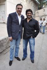 Arshad Warsi, Boman Irani on the sets of Nach Baliye 5 in Filmistan, Mumbai on 12th March 2013 (21).JPG