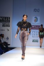 Model walks the ramp for Hemant and Nandita Show at Wills Lifestyle India Fashion Week 2013 Day 2 in Mumbai on 14th March 2013 (51).JPG