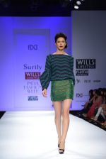 Model walks the ramp for Surily Goel Show at Wills Lifestyle India Fashion Week 2013 Day 1 in Mumbai on 13th March 2013 (28).JPG