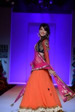 Gauhar Khan walks the ramp for Joy Mitra Show at Wills Lifestyle India Fashion Week 2013 Day 3 in Mumbai on 15th March 2013 (62).JPG